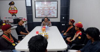 Polri Sahabat Pemuda, Kapolres Tana Toraja Terima Kunjungan OKP PMKRI Toraja