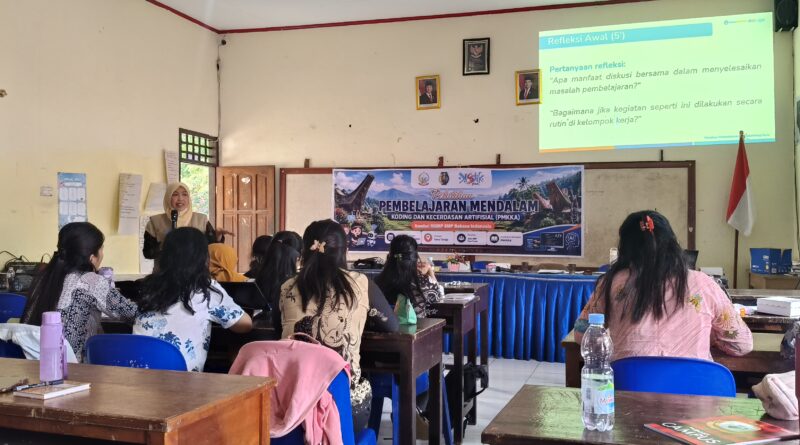 Pelatihan PMKKA di SMP Kristen Makale: Guru Bahasa Indonesia Perkuat Inquiry Kolaboratif dan Pola Pikir Bertumbuh